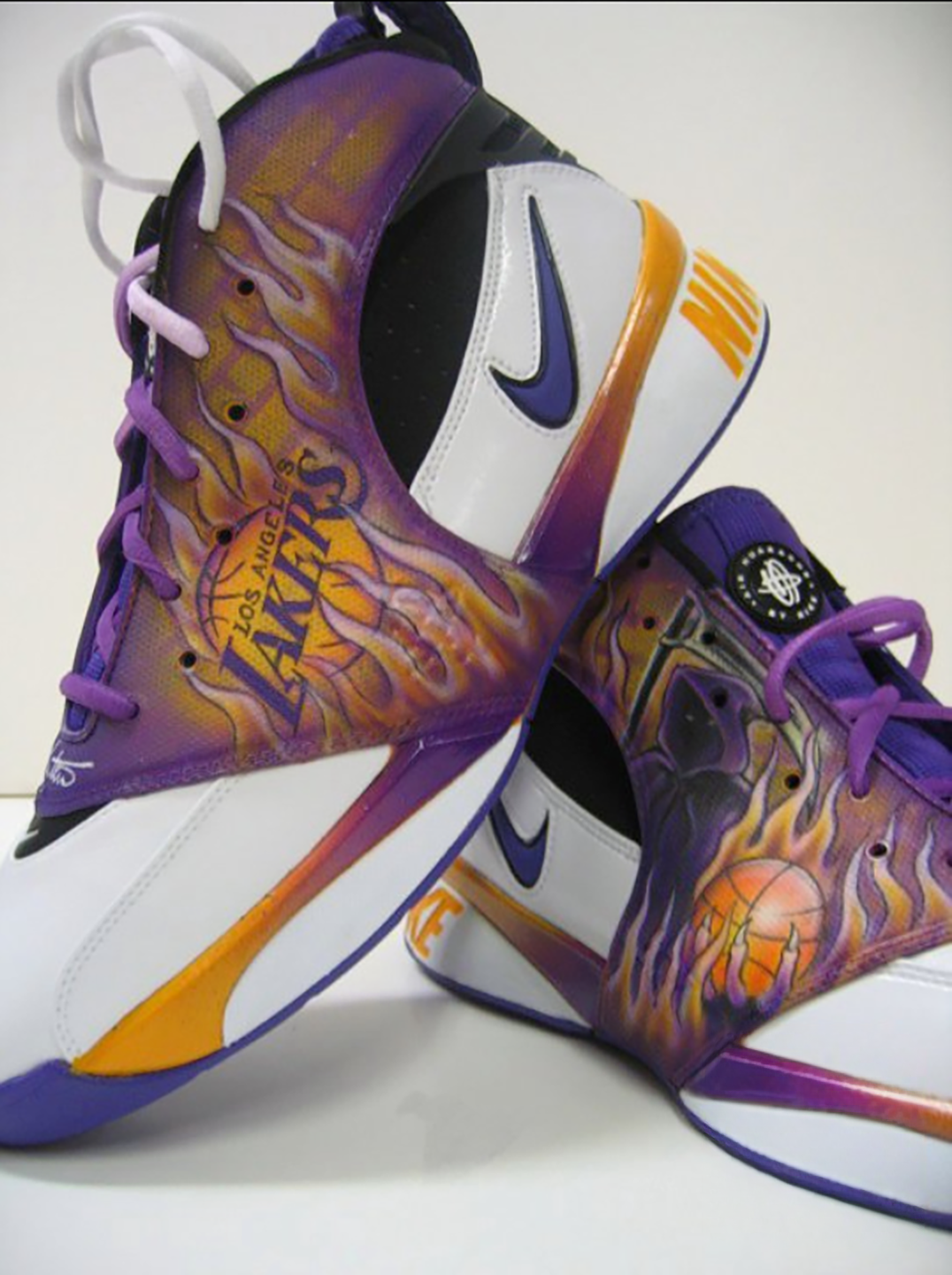 Smush Parker custom sneaker art by JMartin Designs